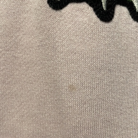 Forever 21 embroidered patch dinosaur hoodie - Picture 3 of 3